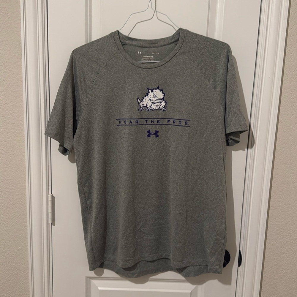 Under Armour TCU Fear The Frog Tech Tee (Large)
